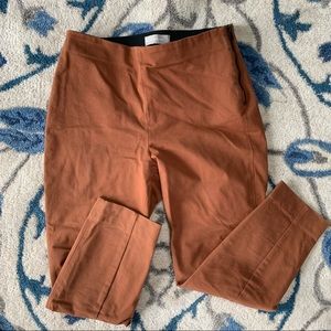 Everlane side zip cotton crop pant